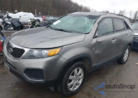 2013 Kia Sorento Lx V6 z USA, uszkodzony, nr VIN 5XYKTDA24DG369208